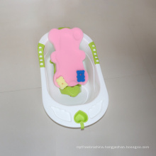 soft baby bath mat sponge cushion bath special shaped